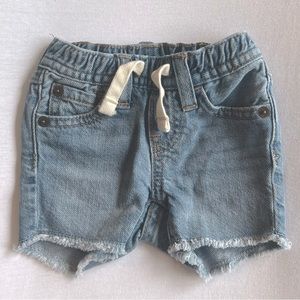 Baby Gap Pull-On Denim Shorts (Size 0-3 months)